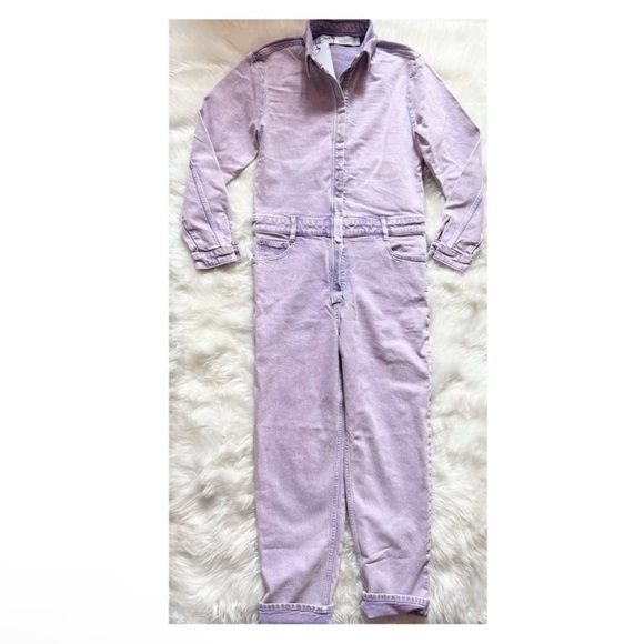 New! Rare IRO Nouka Zip Up Denim Jumpsuit - Picture 3 of 13